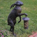 J. Clayton Bright, Jack O' Lantern, bronze, 16 x 6 x 23 inches