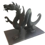 Eric Berg, Dragon, Bronze, 18 x 14 1/2 x 9 inches