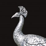 Rikki Morley Saunders, Alexander, cast aluminum, 74 x 23 x 17 inches, Edition of 9