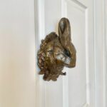 Margery Torrey, Bunny Bouquet, Bronze, 9 x 6.5 x 3 inches