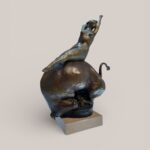 Olivia Musgrave, Europa and Bull, Bronze, 21 x 16 x 7 inches, edition of 9