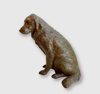 J. Clayton Bright, Cassie, Bronze, 8 x 8 ½ x 6 inches, Edition of 30