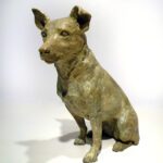 J. Clayton Bright, Cedar, Bronze, 9 x 3 x 11 ½ inches, Edition of 25