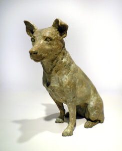 J. Clayton Bright, Cedar, Bronze, 9 x 3 x 11 ½ inches, Edition of 25