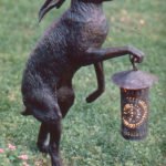 J. Clayton Bright, Jack O' Lantern, Bronze, 16 x 6 x 23 inches