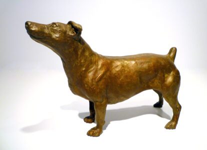 J. Clayton Bright, Kiwi, Bronze, 10 x 6 ½ x 2 ½ inches, Edition of 15
