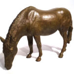 J. Clayton Bright, Miss Margaret, Bronze, 9 ½ x 6 ¼ x 2 ½ inches