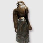 J. Clayton Bright, Preacher, Bronze, 5 x 4 ¼ x 12 ¼ inches, Edition of 20