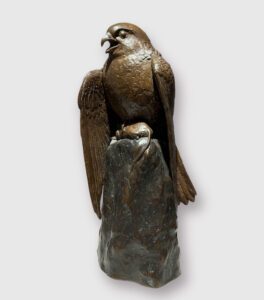 J. Clayton Bright, Preacher, Bronze, 5 x 4 ¼ x 12 ¼ inches, Edition of 20