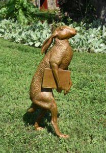 J. Clayton Bright, The Scholar, Bronze, 24 x 11 x 6 ½ inches