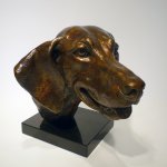 Margery Torrey, Impish, bronze, 9 1/4 x 12 x 9 1/2 inches, edition of 5