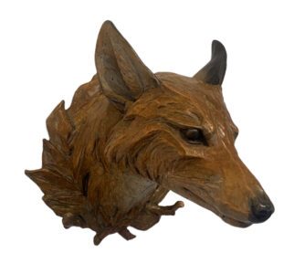 Margery Torrey, Autumn Leaves, 2018, Bronze, 9 x 8 x 7 inches, edition of 50