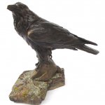 Margery Torrey, The Messenger, Bronze, 14 x 18 x 6 inches