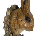 Margery Torrey, Bunny Bouquet, Bronze, 9 x 6.5 x 3 inches