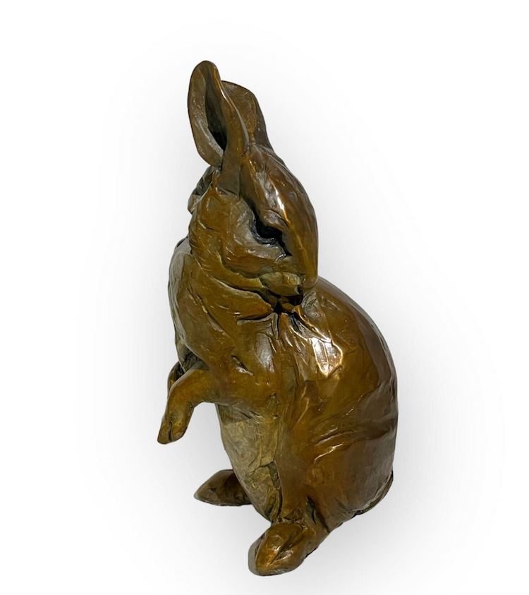 Margery Torrey, Looking Pretty, Bronze, 7 ½ x 4 x 3 ½ inches