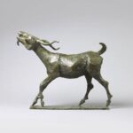 Olivia Musgrave, Dionysus's Goat, Bronze, 22 x 17 x 5 inches, Edition of 9