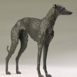 Rikki Morley Saunders, Thistle, Bronze, 8 ½ x 2 x 10 inches