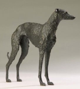 Rikki Morley Saunders, Thistle, Bronze, 8 ½ x 2 x 10 inches