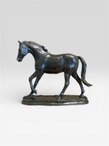 Rikki Morley Saunders, Commanche Moon, Bronze, 13 x 4 x 12 inches, Edition of 8