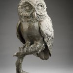 Rikki Morley Saunders, Mortimer, Bronze, 8 x 4 x 5 inches, Edition of 24