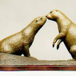 Eric Berg, Berg, Eric - Prairie Dogs Nuzzling