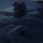 Timothy Barr, Bioluminescence, oil on panel, 24 x 30 inches