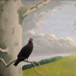 J. Clayton Bright, Surveyor, A Study, 2014, oil on mounted linen, 10 x 14 inches