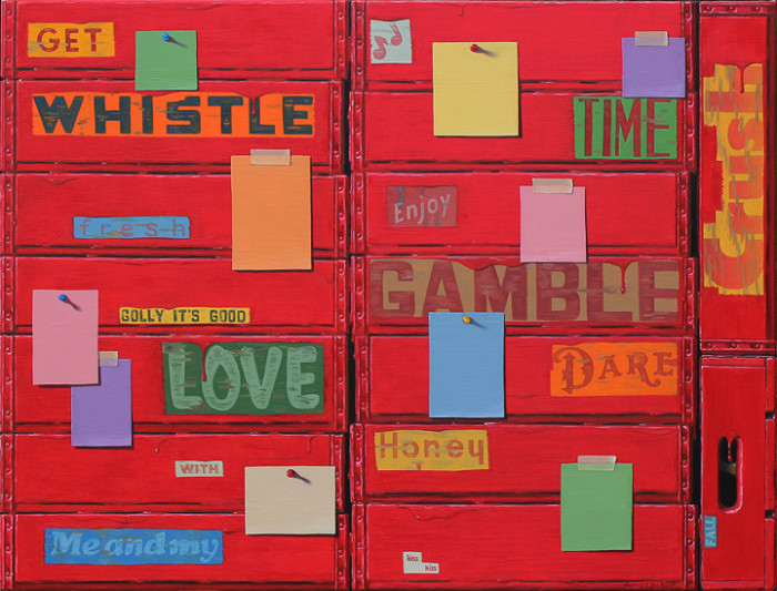 Robert Jackson, Gamble Everything For Love, oil on linen, 30 x 40 inches