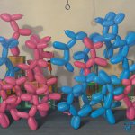 Robert Jackson, Battle of the Sexes, oil on canvas, 40 x 48 inches