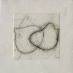 Betsy Eby, Small Tablet on Panel 5, Encaustic on Mounted Canvas 10 x 10 inches