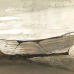 Andrew Wyeth, Hatteras, 1954, Watercolor on paper, 16½ x 29 inches