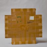 Mikel Glass, Addressee Unknown, Latex, Oil, Wax, Thread, Alkyd, Acyrlic 40 x 44.5 inches