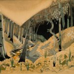 Charles Burchfield, Early Spring, 1917, Watercolor and Graphite on Paper, 21 x 28¼ inches