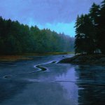 Greg Mort, Evening at Long Cove, 2011, Watercolor, 20 x 28 inches