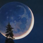 Greg Mort, Galileo's Dream, 2010, Oil on Panel, 22 x 24 inches