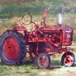 Michael Doyle, Grandpa, Oil on panel, 15 x 22 inches