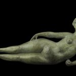 Olivia Musgrave, Pomona, Bronze, 22 x 7 x 5 inches