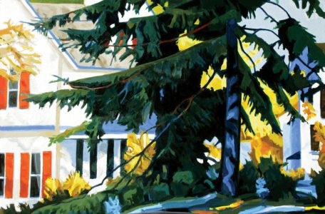 Philip Koch, Bright Morning (SOLD), 2019, Oil on canvas, 36 x 54 inches