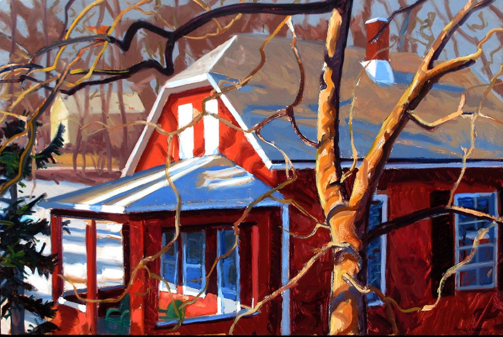 Philip Koch, Returning, 2020, Oil on canvas, 28 x 42 inches