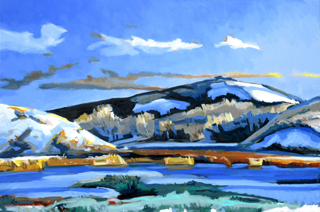 Philip Koch, The Great Dune (SOLD), 2020, Oil on canvas, 28 x 42 inches