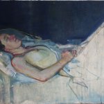 Rosy Lamb, Jasmine in the Braemare House, Plaster, 29 x 24 inches