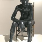 Rosy Lamb, Kristina, Bronze, 17 x 8 x 11 inches