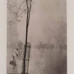 Alfred Stieglitz, Spring Showers, 1899, Photogravure on paper 12 1/4 x 5 1/8 inches