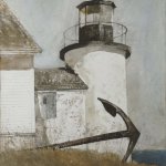 Andrew Wyeth, Deserted Light, 1977, watercolor and pencil on paper, 30 1:2 x 22 inches