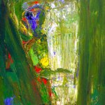Hans Hofmann, Image In Green, 1950, oil on canvas, 30 x 24 inches
