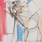 Hans Hofmann, Telescope, 1946, oil on panel, 30 x 24 inches