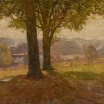 N.C. Wyeth (1882-1945), Hazy Afternoon, 1908-1911, Oil on canvas, 29 7/8 x 24 7/8 inches