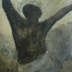 Vicki Vinton, Rejoice, 2014, mixed media, 42 x 36 inches