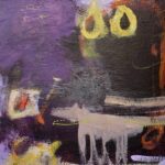 Vicki Vinton, In an Instant, 2021, Mixed media on canvas, 24 x 30 inches