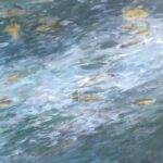 Heidi Palmer, Stream, 2021, Oil on canvas, 20 x 33 inches